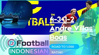 Efootball PES 2021 - Andres Villas Boas 4-3-1-2 - My Club