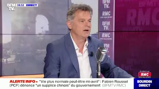 EN DIRECT : Fabien Roussel invité de Jean-Bourdin sur BFMTV et RMC - Jeudi 4 mars