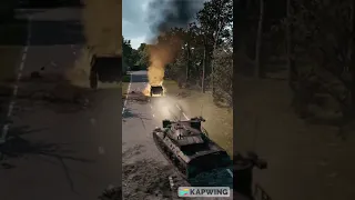 AMX-30  meets a Soviet T-64 MBT!