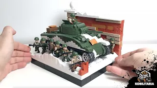 (COBI MOC) Winter M4A1 Sherman Tank