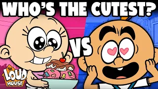 Baby Lily Vs. Carlitos: Who's The CUTEST!? | The Loud House