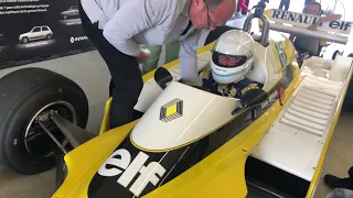 René Arnoux - Renault RS10 at Ferté Gaucher Circuit