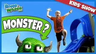 BEST MONSTER TAG EVER | Kids run from zombie monster dad