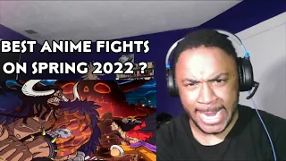 @ViniiTube1 BEST ANIME FIGHTS OF SPRING 2022 ( REACTION)