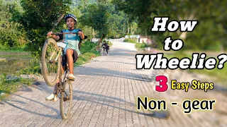 How to wheelie? || Non-Gear cycle ||Desi Rider Explain