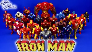 Iron Man Collection / Colección Marvel Legends Reseña Revisión Review Little Pieces Plastic