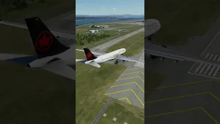Plane A320 Suddenly Crash After Landing