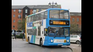 [THRASH] Stagecoach Lincolnshire 18344 AE55DKL on 107 to Gainsborough 20231212 Part 2