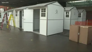 Tiny home pods help Portlanders facing homelessness