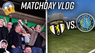 CARNAGE IN THE AWAY END!!! Congleton Town vs. Macclesfield F.C. | Matchday Vlog