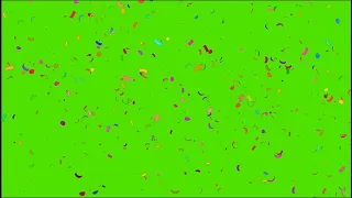 Confetti Green Screen Effects 10 Different Confetti Animation