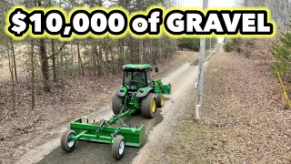 Special Needs Child Family Gets $10,000 Gravel Driveway FOR FREE