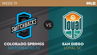 Colorado Springs Switchbacks FC v San Diego Loyal SC: July 14, 2023