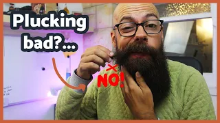 Will beard hair grow back if plucked? Weird results from science...