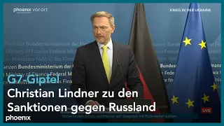 G7-Treffen: Statement von Christian Lindner