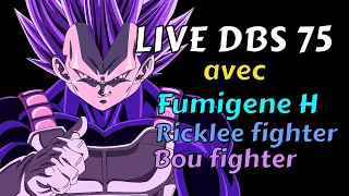 🔴 DRAGON BALL SUPER CHAPITRE 75 : VEGETA ULTRA EGO FT FUMIGENE H, RICKLEE FIGHTER & BOU FIGHTER