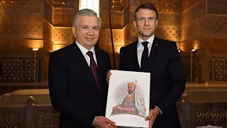 Франция Республикаси Президенти Эммануэль Макроннинг Ўзбекистонга тарихий ташрифи(тўлиқ)
