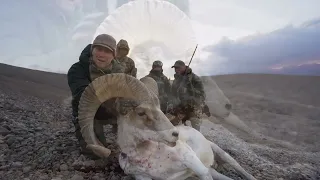 Sheep hunting at 13,000 feet