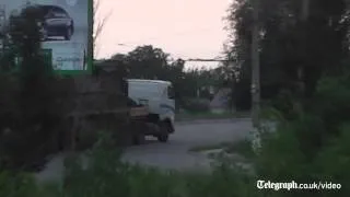 MH17: video shows 'smuggled missile launcher'