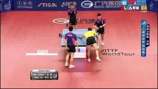 2015 Swedish Open MD-F: FAN Zhendong/ZHANG Jike - FANG Bo/XU Xin [HD1080p] [Full Match/Chinese]