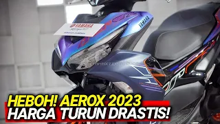 SIAP MELUNCUR! HARGA YAMAHA AEROX 2023 DIPERKIRAKAN AKAN TURUN DRASTIS!