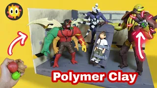 How to make BEN 10 's villain using Clay tutorial | Vilgax snatched the Omnitrix !