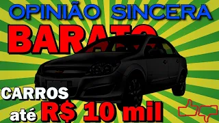 Melhores carros até 10 mil reais - Sim, eles existem! Bom, bonito, barato e não incomodam