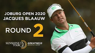 Jacques Blaauw at the Joburg Open