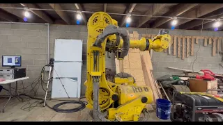 Running a 1.5 ton Industrial Robot With a Custom Open-source Controller part 1