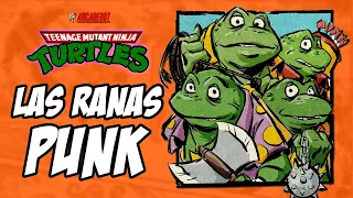 🐸 ¿Quiénes son las RANAS PUNK? Tortugas Ninja - TMNT Ranas Mutantes