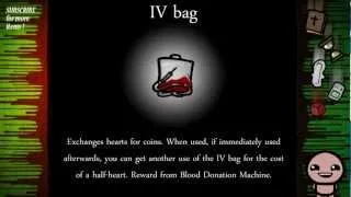 Binding of Isaac items: IV bag