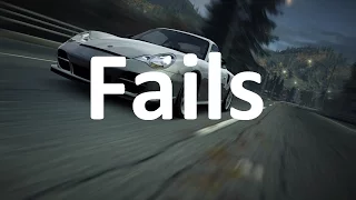 NFS Rivals Stunts, Fails, Funny Moments, Crashes, Glitches, Wrecks Compilation