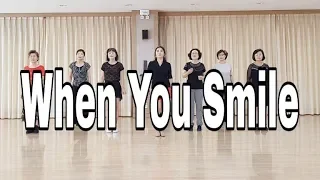 When You Smile Line Dance(Absolute Beginner)José miguel Belloque Vane (NL), Roy Verdonk (NL)
