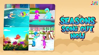 Seasons Song | Learn About the Seasons with Zo and Ally | Nursery Rhymes & Kids Songs