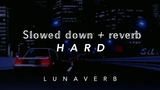 HARD (slowed + reverb) T A Y  K