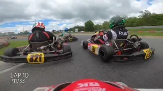 Kart Stars Race 1 Final 2024 | Briggs LO206 Senior #332 | Goodwood Kartways