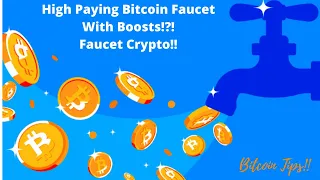 New High Paying Bitcoin Faucet Game!! Faucet Crypto Boosts Explained 2022!!