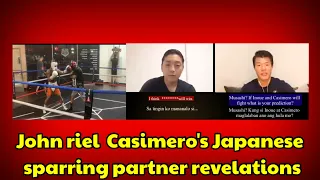 (English&TagalogSub)Entertaining!Casimero's Japanese spar-mate M.Mori asked about Inoue vs Casimero