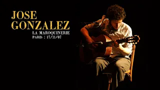 Jose Gonzalez live at La Maroquinerie 2007