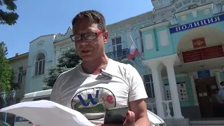 Получение предписания запрета пикетов и подача заявления на директора Прибоя - Глобальная волна