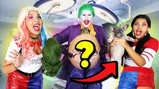 A FILHA DA ARLEQUINA DESCOBRIU O QUE TEM DENTRO DO CORINGA!