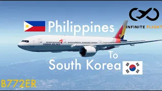 Infinite Flight | Asiana Airlines| B777-200ER | RPLL-RKSI|