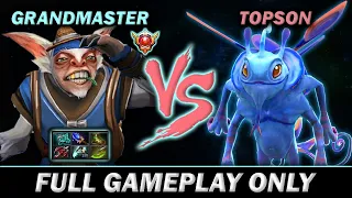 MID BATTLE! GRANDMASTER MEEPO VS TOPSON PUCK - Meepo Gameplay#717