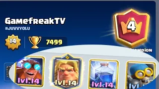 Electro Giant Lightning best deck Clash Royale GamefreakTV