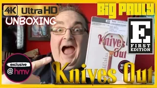 Knives Out [HMV Exclusive]  E First Edition 4K UHD Unboxing