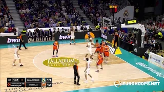 Real Madrid - Valencia Basket 111-99: Anthony Randolph (18 points)