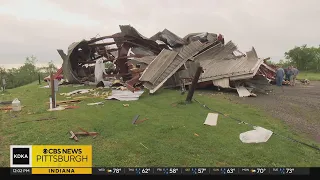 Cleanup begins after tornado touches down in West Virginia