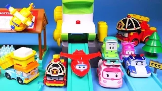 로보카폴리 슈퍼윙스 재활용센터 장난감 놀이 - 토이푸딩