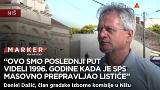 Član GIK u Nišu: Ovo smo zadnji put videli 1996. godine kada je SPS masovno prepravljao listiće