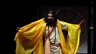 Drama - Shudrajug (শূদ্রযুগ ). Live performance of Debesh Thakur at Rabindra Sadan in Kolkata